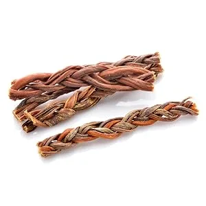 Larsson | Beef skin - braid - sticks dried for dogs the chew snack and reward snack - product information 2