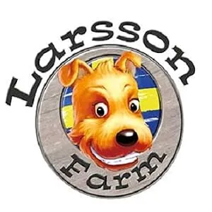 Larsson | Beef skin - braid - sticks dried for dogs the chew snack and reward snack - logo 2