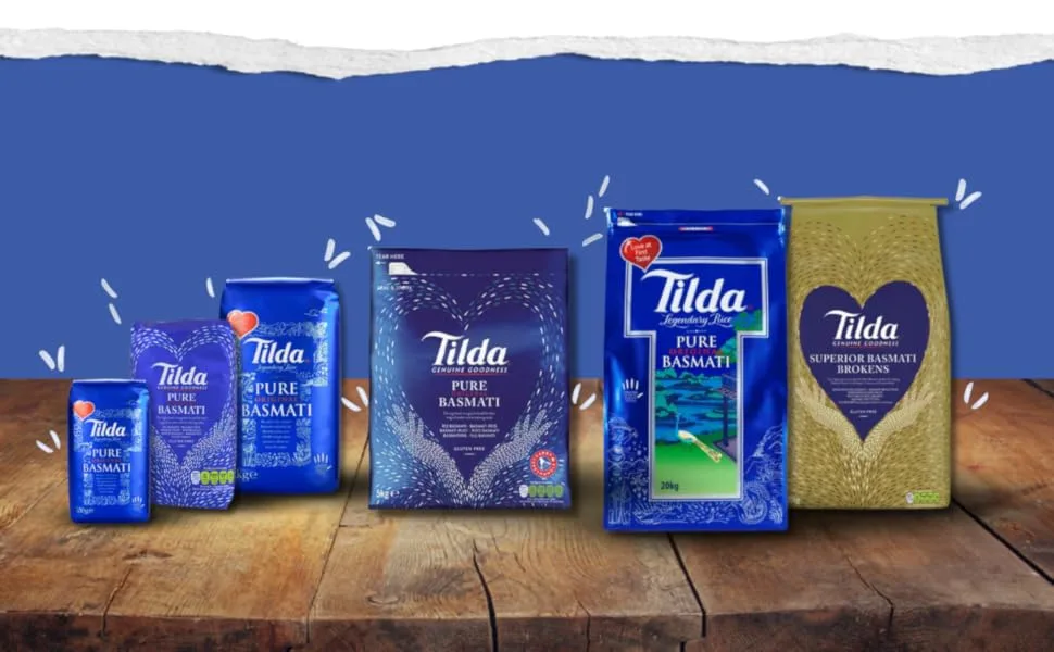 Tilda Rice Basmati broken Sk 1 pack (1 x 10 kg) 10 kg (1 pack) - Basmati