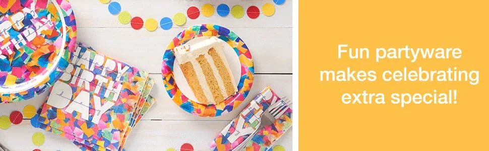 American Greetings Birthday Candles, Large Multicolored Spiral (36-Count) - fun partyware makes celebrating extra special!