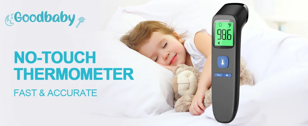 Forehead Thermometer, Baby and Adults Thermometer with Fever Alarm, LCD Display and Memory Function, Ideal for Whole Family Black - product information 9