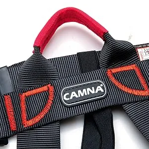 WMLBK Climbing Harnesses Fastening Climbing Gear Half Body Climbing Harness For Fire Rescue Mountaineering Fall Protection Red - Der tragende Ring