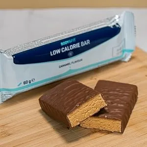 Body & Fit Low Calorie Bar - Caramel - low carb protein bar - low calorie bar