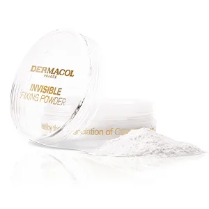 Dermacol Transparent Fixing Powder White 13 g White / Grey / Black - powder