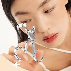 Luckxing tool for removing contact lenses - insert/remove stainless steel |Contact remover tools for safe comfortable and hygienic attachment of contacts - Erhöhter Komfort