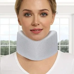 Bexdug soft neck collar sponge neck bandage for sparkling vortex vertebrae align the spine and stabilizes it-adjustable neck support for sleeping collar for neck - Linderung von Beschwerden