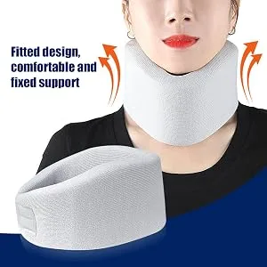 Bexdug soft neck collar sponge neck bandage for sparkling vortex vertebrae align the spine and stabilizes it-adjustable neck support for sleeping collar for neck - Zuverlässiges Material