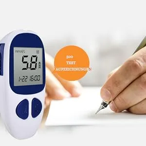 Blood Glucose Meter Diabetic Blood Glucose Test Strips Blue 50 pieces 50 free lancets (test strips) - product information 4