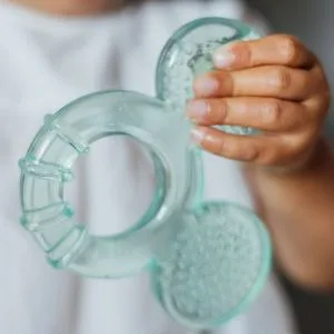 Stor COOL LIKE Mickey TEETHERING RING FILLED WITH WATER Est ndar - BABY Wasserbeißer