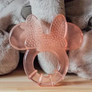 Stor COOL LIKE Mickey TEETHERING RING FILLED WITH WATER Est ndar - BABY Wasserbeißer
