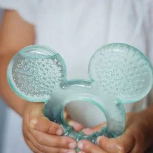 Stor COOL LIKE Mickey TEETHERING RING FILLED WITH WATER Est ndar - BABY Wasserbeißer