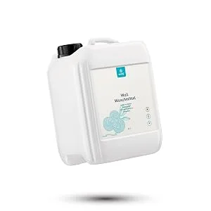 eco:fy wool detergent detergent wool silk fur liquid with lanolin wool felt merino new wool (5 liters) 5 l (1 pack) - wollwaschmittel 5l