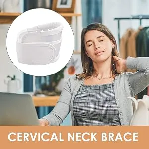 Vesone neck support collar - adjustable neck pillow support - breathable collar for pressure relief contoured support pillow for car at home offices - Fortschrittliche Technologie