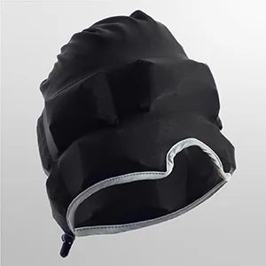 Magic Gel Large Migraine Cap | Stay Chilled When a Migraine Strikes | Keep Your Head Cool with Our Double Function Mask & Hat | Ice Beanie Headache Relief Products Large 1.0 - LARGE MIGRAINE ICE PACK - BLACK