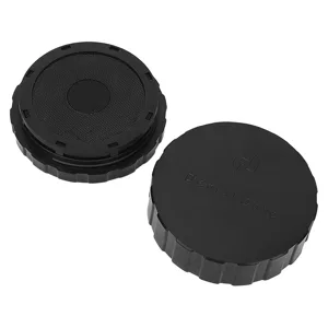 Press box reusable prosthesis veneer processing box in a round form portable prosthesis storage box with replacement pad night-mouth conservation box holder - Denture Veneer Processing Box