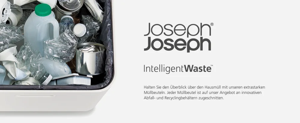 Joseph Joseph 30119 IW7 20-litre bin liners (pack of 20) -Transparent Clear Standard 1 piece (pack of 1) Clear - Joseph Joseph Amazon Eco Liners