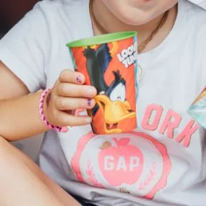 Stitch children's cup reusable plastic 260 ml - Easy cup klein 260 ml