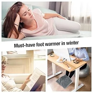 Occatile booths electrical soft foot heaters fast heating pillows - foot care products for business trips learning reading sleeping traveling working luckxing - Effiziente Erwärmung