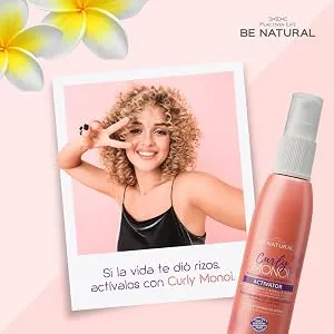 Be Natural Curly Monoi Rizos Activator 100Ml - definierte Locken