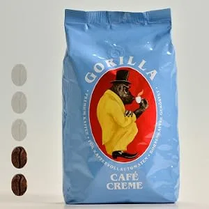 Joerges Gorilla Caf Creme 1 kg - Gorilla Kaffe Creme Cafe Joerges Espresso