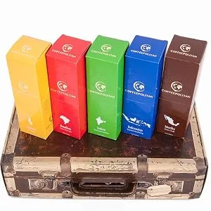 Coffee gift set coffee beans from 5 continents whole bean 5x250g 250 g (pack of 5) - product information 7