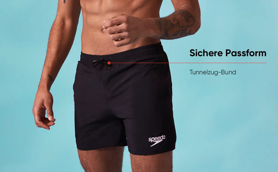 Speedo Men's Essentials 16" Watershort (1 Pack) M Navy - 8-124330001 Essentials 16