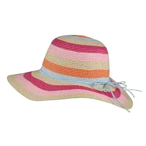 Regatta Unisex Kids Hat Straw Hat Mayla 7-10 Colorful Striped - product information 2