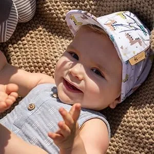 Sterntaler baseball -cap seahorse - shield cap for babies with a practical rubber band - basecap girl seahorses with printing 53 Mattrosa - Kopfbedeckung Baby