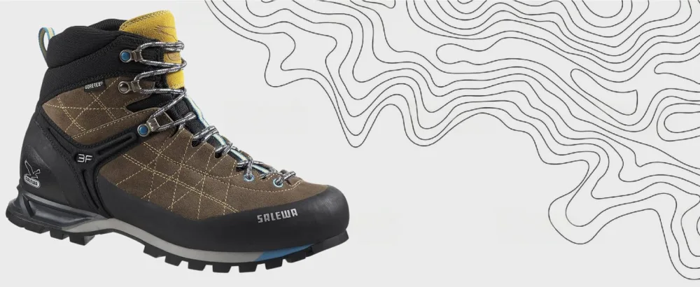Salewa Men's Ms MTN Trainer Mid GTX Trekking & Hiking Boots 43 EU Myrtle Fluo Green - salewa
