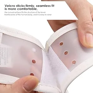 FACYNDE Halskrause soft collar for the neck support |Breathable collar for pressure relief contoured support pillow for car at home offices - Einstellbare Straffheit