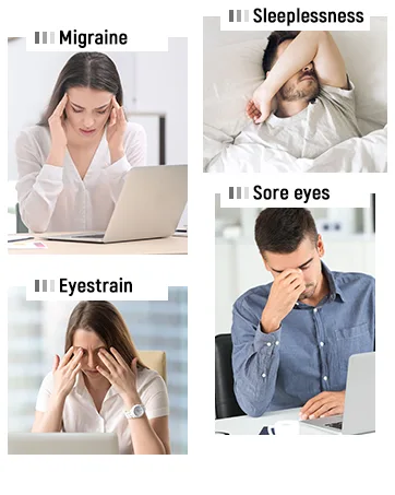 Livhò Blue Light Blocking Glasses,Computer Gaming Glasses, Anti Eyestrain/Filter Ray Lens, Sleep Better for Women Men (Leopard Blue) - bluelight glasses,blue light blocking glasses women,glasses for men,blue light glasses for men
