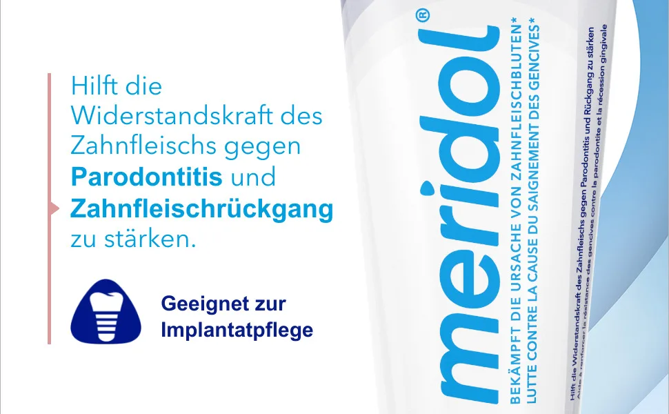 Meridol Parodont Expert Set with toothpaste & toothbrush - product information 2