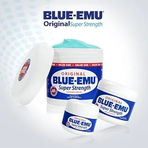 Blue Emu Muscle and Joint Deep Soothing Original Analgesic Cream, 2 Pack, 4oz 4 Ounce (Pack of 2) - Blue-Emu
