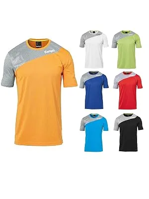 Kempa Unisex Kids Core 2.0 Jersey Kids Jersey 128 Red/Dark Grey Melange - product information 2
