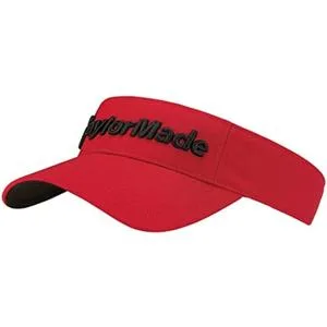 Taylormade Men's Radar Golf Visor 2022 Red - product information 2