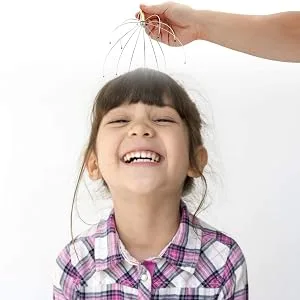 4 Pack Scalp Massagers, Handheld Head Massage Tingler, Scratcher for Deep Relaxation, Hair Stimulation and Stress Relief - Yeipis