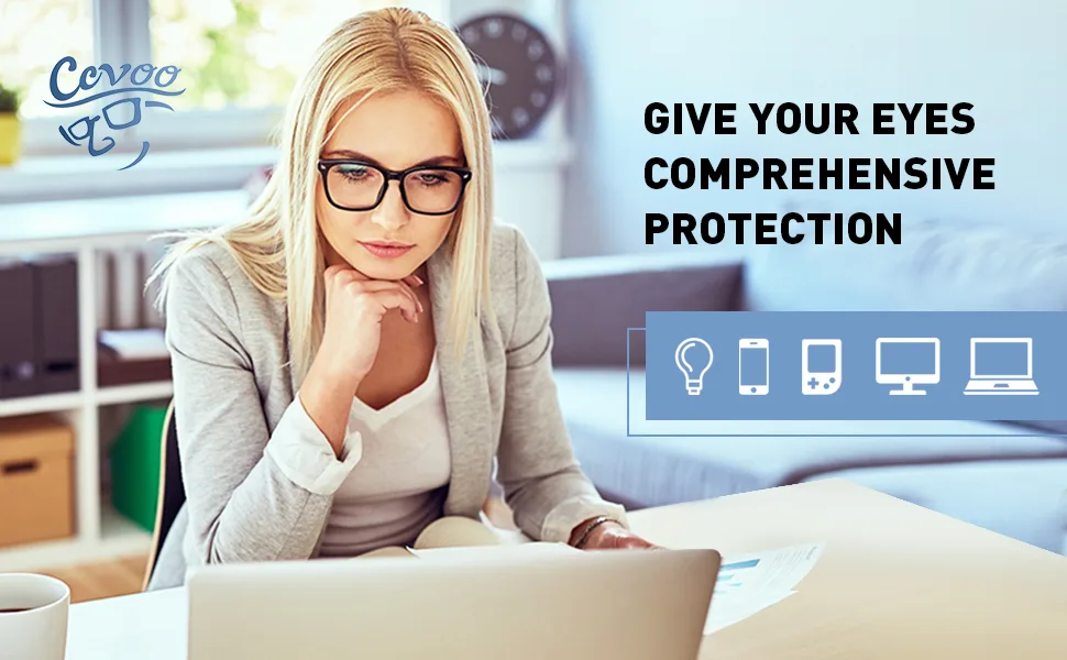 CCVOO 3 Pack Blue Light Blocking Reading Glasses, Anti Headache/Glare/Eye Strain Readers Computer Eyeglasses Women Men (3 Pack Mix, 1.25) 3 Pack Mix 1.25 x - Reading anti bluelight, readers