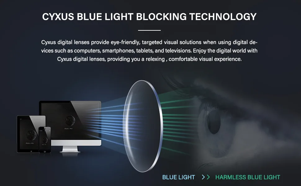 Cyxus Blue Light Glasses Round Frame UV Blocking Computer Glasses Clear Lens Metal Eyewear Ultra Light Relieve Digital Screen Eye Strain, Headache 03 - Leopard - CYXUS BLUE LIGHT BLOCKING TECHNOLOGY