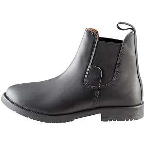 PFIFF 011499 genuine leather jodhpur boots riding boots ankle boots unisex black size 35-45 44 EU black - Bild 1