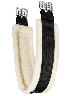 Equinate saddle girth Midland long girth with synthetic lambskin belly girth 95-140cm 120cm - Midland