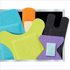 Curad Performance Series Ironman Antibacterial Bandages, Extreme Hold Adhesive Technology, Assorted Variety Pack Includes Standard, XL, Finger & Knuckle Fabric Bandages, 50 Count - ironman bandages bandaid