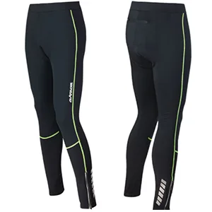 Airtracks thermo bicycle pants long windproof - wheel pants long pro - 3D Coolmax padded - breathable - water -repellent - reflectors m black -silver - product information 4