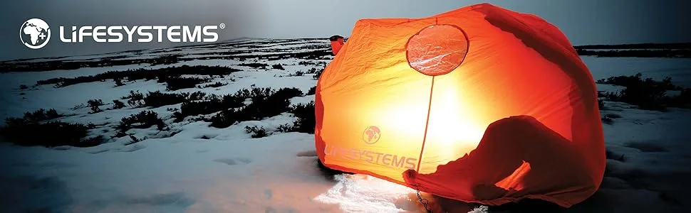 Lifesystems Heat Shield Emergency Thermal Blanket for Hiking Mountaineering and Outdoor Survival Single - Lifesystems Survival-Tasche