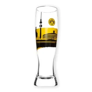 Borussia Dortmund BVB insulated bottle 0.5L bundle with lunch box 2 pieces - BVB-Weizenglas Skyline (0,5 l)