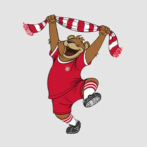 FC Bayern Munich Magnet Berni Set of 2 * One size - Berni