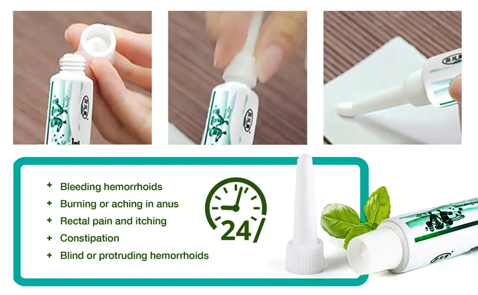 Reejoys Hemorrhoid Cream & Treatment -  0.7 Oz - Hemorrhoid Cream