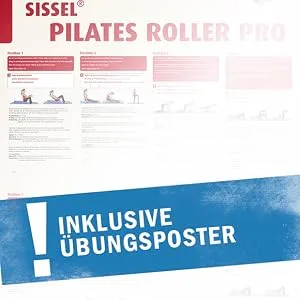 SISSEL Pilates Small Props Roller Pro blue - product information 5