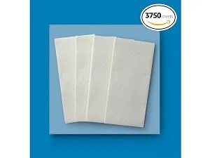 AmazonCommercial 2 LAGIG Interfold V-fold waste paper towels 23 x 24.5 cm 3750 pieces 15 packs with 250 sheets medium white 250 pieces (15 pack) Displaced paper (2-layer) V-fold - product information 2