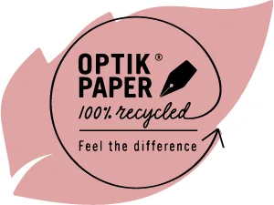 Oxford Recycling College Block A4 squared with white border 80 sheets 10 pieces - Optik Paper recycled