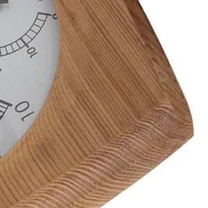 2-In-1Sauna Temperature Cedarwood Thermometer Hygrometer Thermo-Hygrometer Sauna Accessories (Cedarwood) - 3112190059311-3